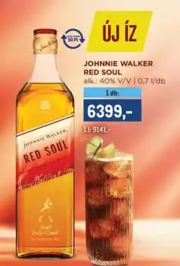 Metro JOHNNIE WALKER RED SOUL ajánlat