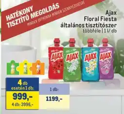 Metro Ajax floral fiesta ajánlat