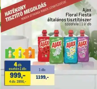 Metro Ajax floral fiesta ajánlat