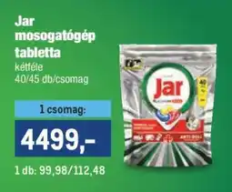 Metro Jar Mosogatógép-tabletta ajánlat