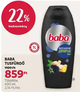 Rossmann Baba tusfürdő ajánlat