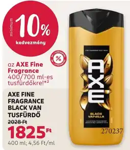 Rossmann axe fine fragrance tusfürdő ajánlat
