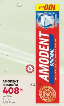 Rossmann Amodent fogkrém ajánlat