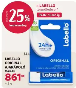 Rossmann Labello original ajakápoló ajánlat