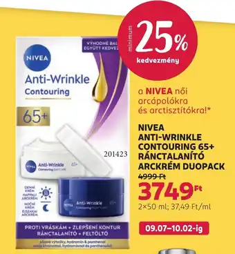 Rossmann Nivea anti-wrinkle contouring 65+ ajánlat