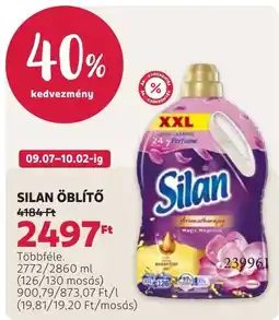 Rossmann Silan öblítő ajánlat
