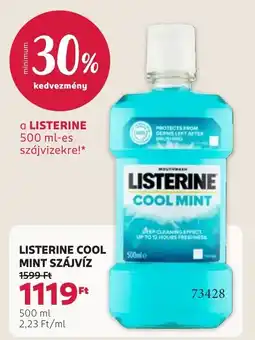 Rossmann Listerine szájvíz ajánlat