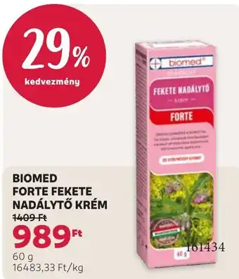 Biomed forte fekete nadálytó krém