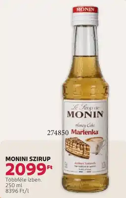 Rossmann Monini szirup ajánlat