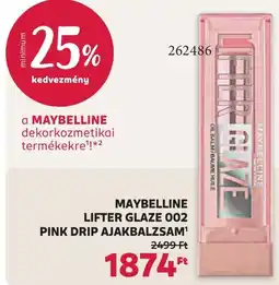 Rossmann maybelline lifter glaze ajánlat