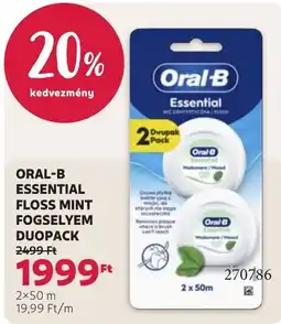 Rossmann oral-b essential floss ajánlat