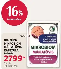 Rossmann Dr. Chen mikrobiom máriatövis kapszula ajánlat