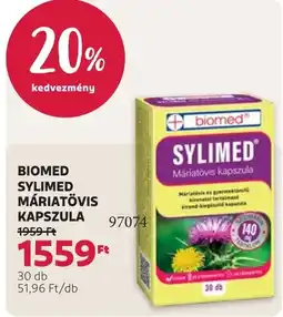 Rossmann Biomed sylimed máriatövis kapszula ajánlat