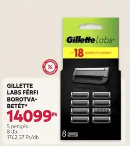 Rossmann gillette labs férfi borotva-betét ajánlat