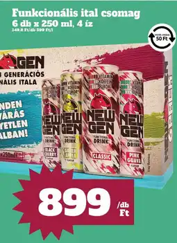 Vil-For New gen funkcionális ital ajánlat