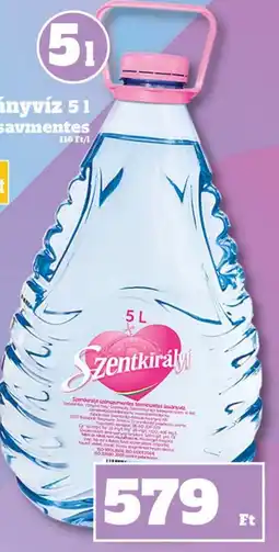 Vil-For Szentkirályi ásványvíz ajánlat