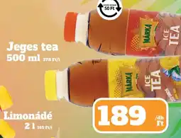 Vil-For Márká jeges tea ajánlat