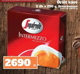 Vil-For Segafredo Intermezzo ajánlat