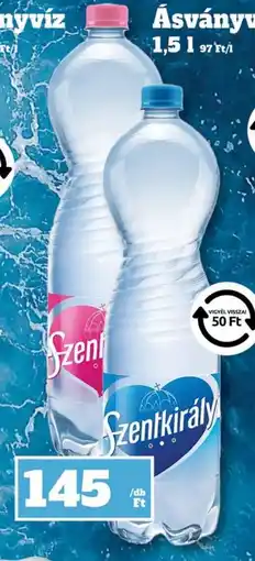 Vil-For Szentkirály ásványvíz ajánlat