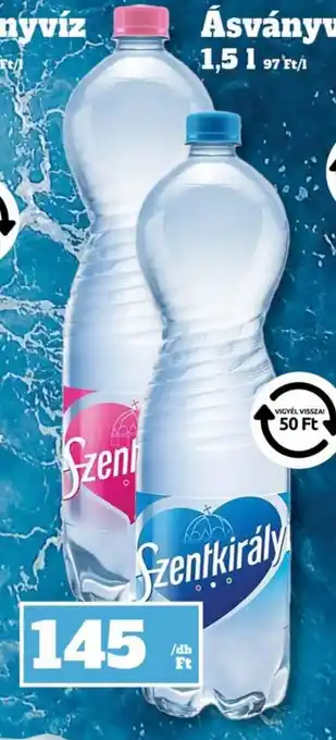 Vil-For Szentkirály ásványvíz ajánlat