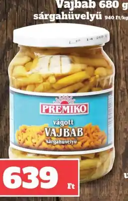 Vil-For Premiko vágott vajbab ajánlat