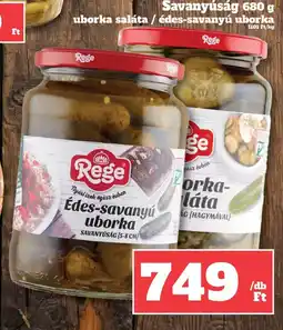 Vil-For Rege uborka saláta ajánlat