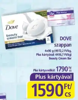 PlusMarket Dove szappan ajánlat