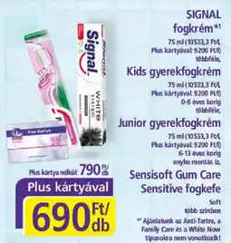 PlusMarket Signal fogkrém ajánlat