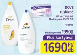 PlusMarket Dove tusfürdő ajánlat
