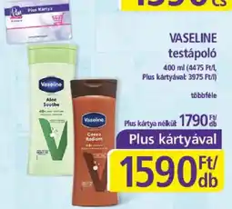 PlusMarket Vaseline testápoló ajánlat