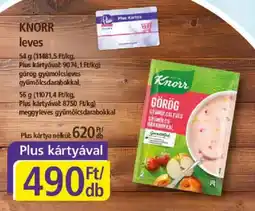 PlusMarket Knorr leves ajánlat