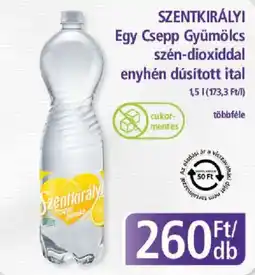 PlusMarket Szentkirályi egy csepp gyümölcs ajánlat