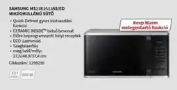 MediaMarkt samsung mikrohullámú sütő ajánlat