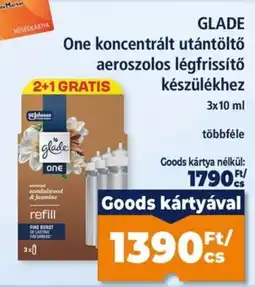 Goods Market glade one koncentralt utantolt aeroszolos legfrissito ajánlat