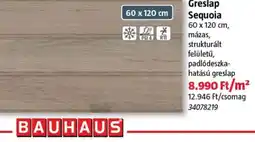 Bauhaus Bauhaus greslap sequoia ajánlat