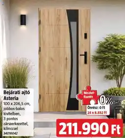 Bauhaus Asteria bejárati ajtó ajánlat