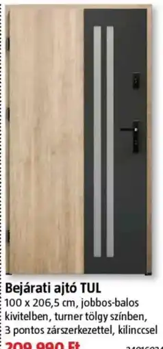 Bauhaus TUL bejárati ajtó ajánlat