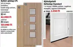Bauhaus Káltestop Standard ajtószigetelő ajánlat