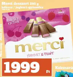 Family Diszkont Merci desszert ajánlat