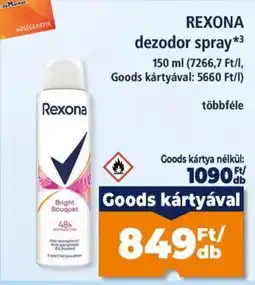 Goods Market rexona dezodor spray ajánlat