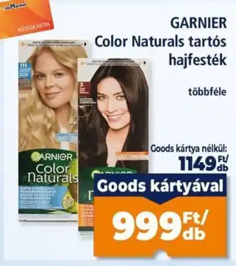 Garnier color naturals hajfesték