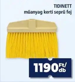 Goods Market Tidinett műanyag kerti seprű fej ajánlat