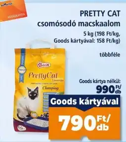 Goods Market Pretty Cat csomósodó macskaalom ajánlat