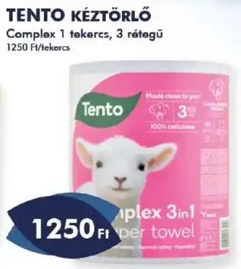 Tento kéztörlő