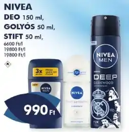 Azúr nivea men deo ajánlat