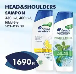 Azúr Head & shoulders sampon ajánlat