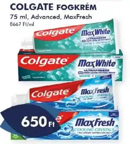 Azúr Colgate fogkrém ajánlat