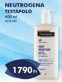 Azúr Neutrogena testápoló ajánlat