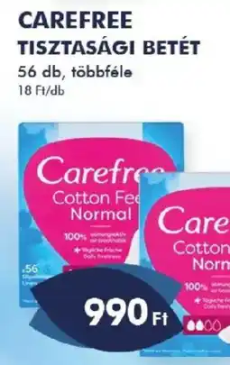 Azúr Carefree tisztasági betét ajánlat