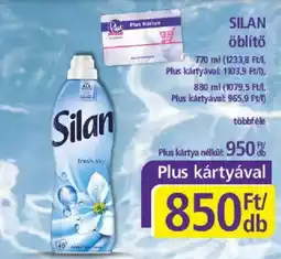 PlusMarket Silan öblítő ajánlat